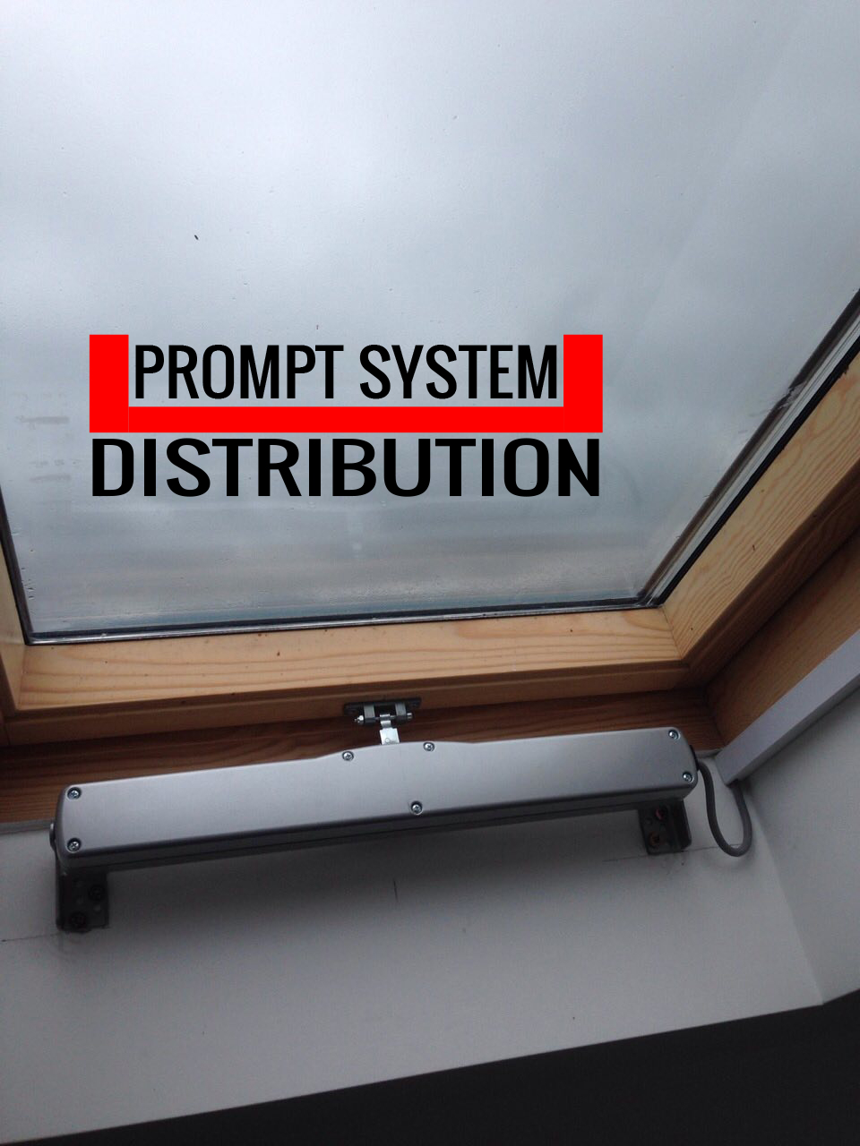 Motor desfumare NEKOS KATO 305RWA fereastra tip velux